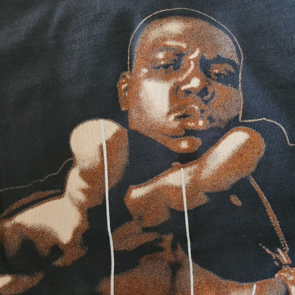 VINTAGE Winterland Biggie Smalls T-Shirt Tee Notorious B.I.G. Puppet Strings 90s - Picture 5 of 9